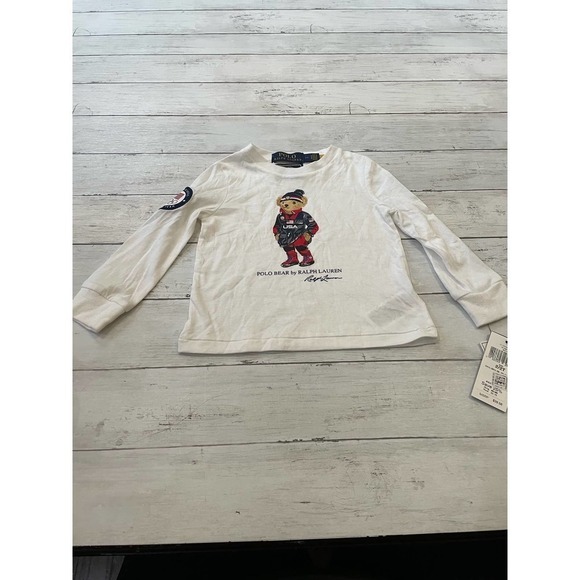 Ralph Lauren Other - Ralph Lauren Baby Little kid tshirt Olympics white 2 T collectable